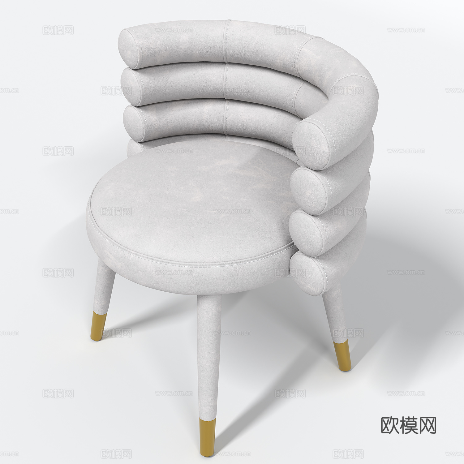 现代餐椅3d模型