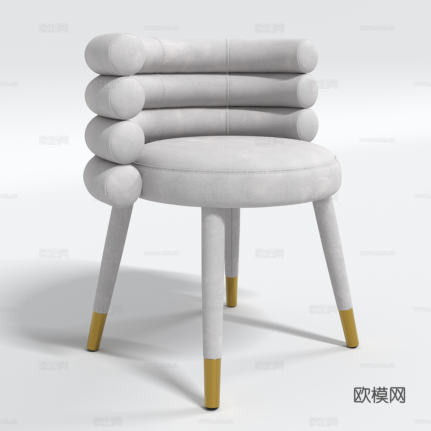 现代餐椅3d模型