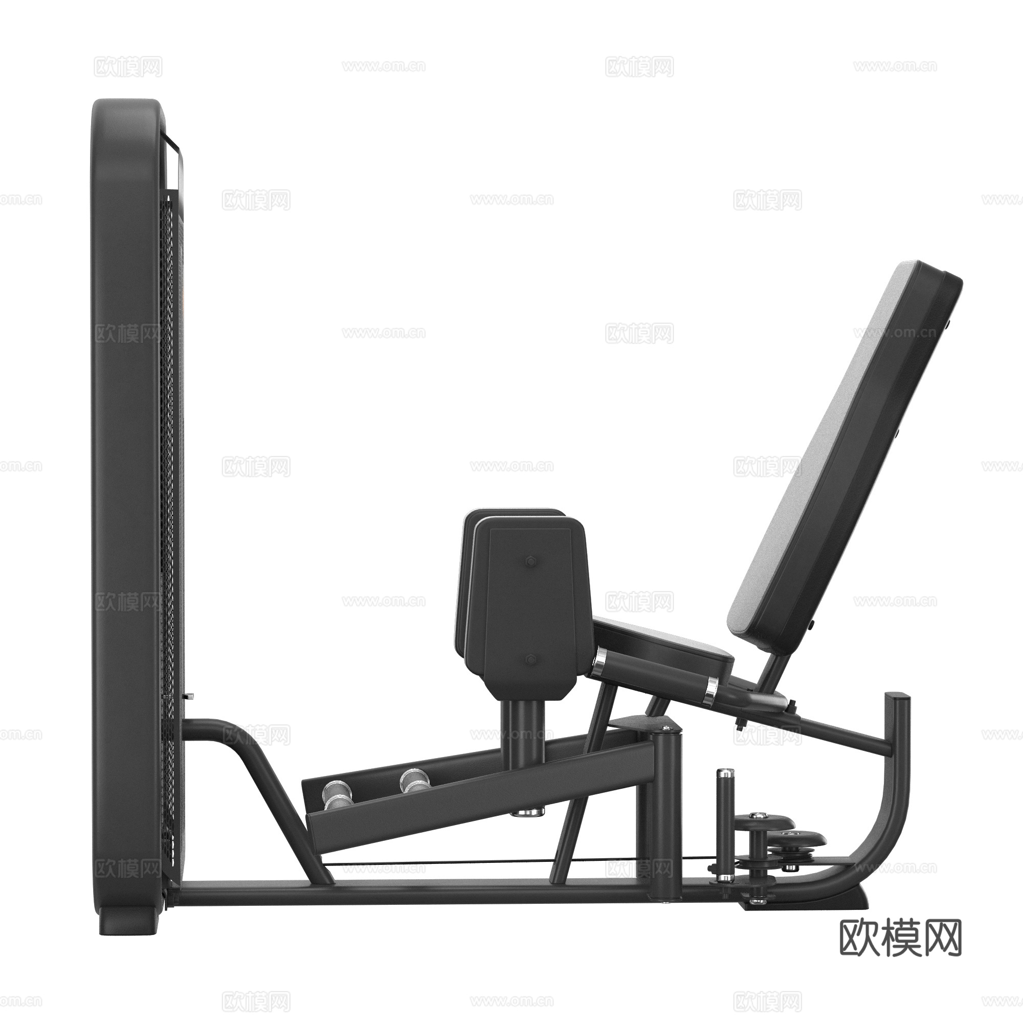 DHZ Fitness E-7021 内收肌-外展肌3d模型