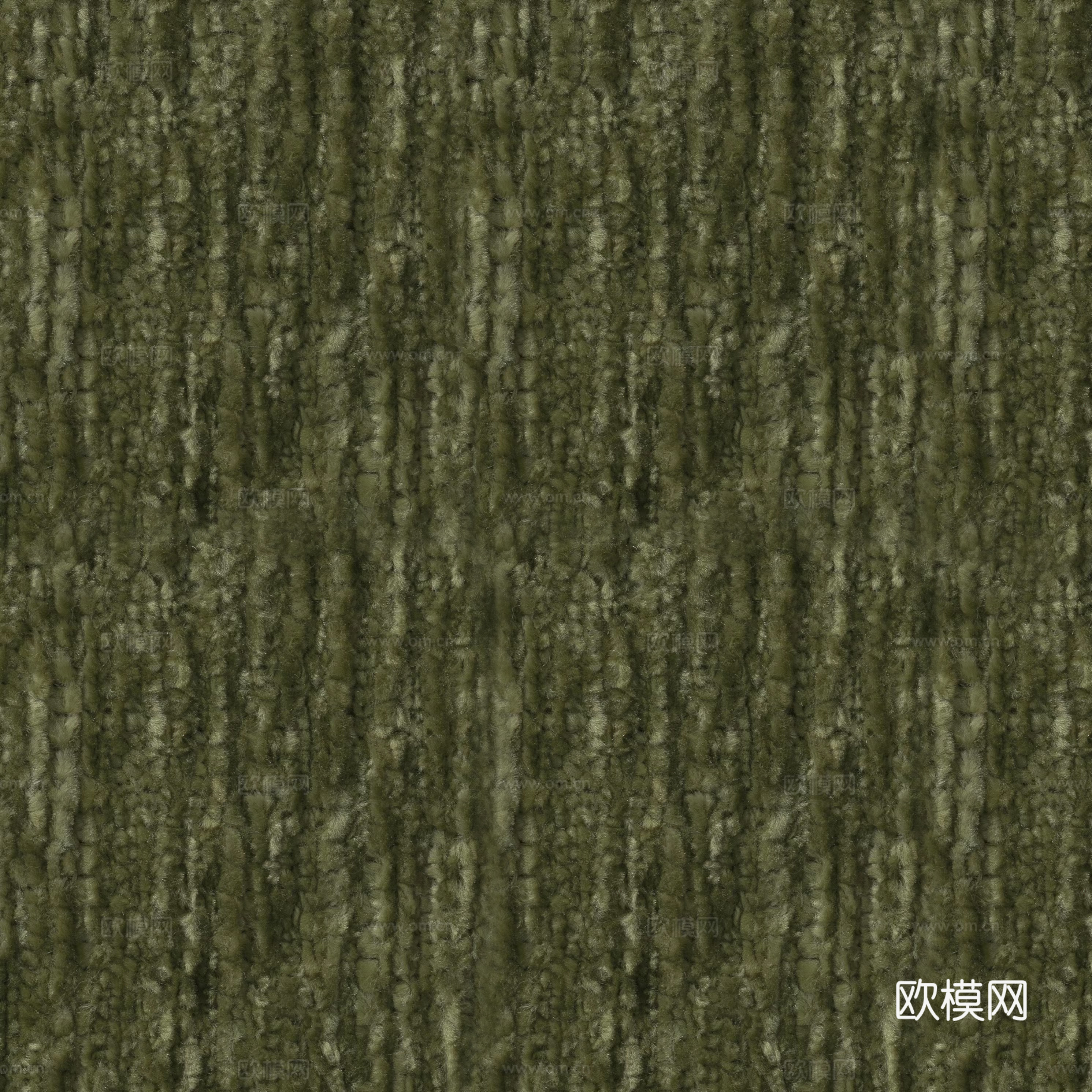 无缝绿色毛绒布纹