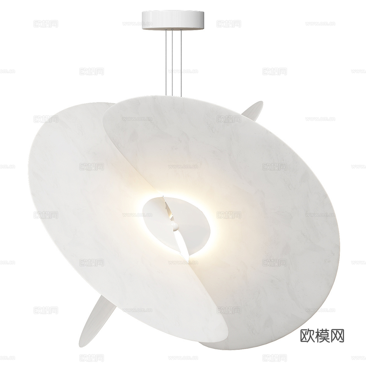 Luceplan Levante 吊灯3d模型