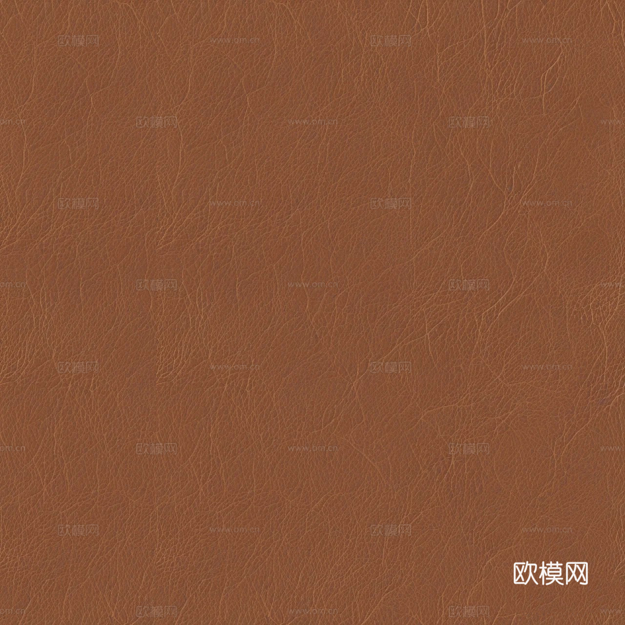 无缝棕褐色粗纹皮革