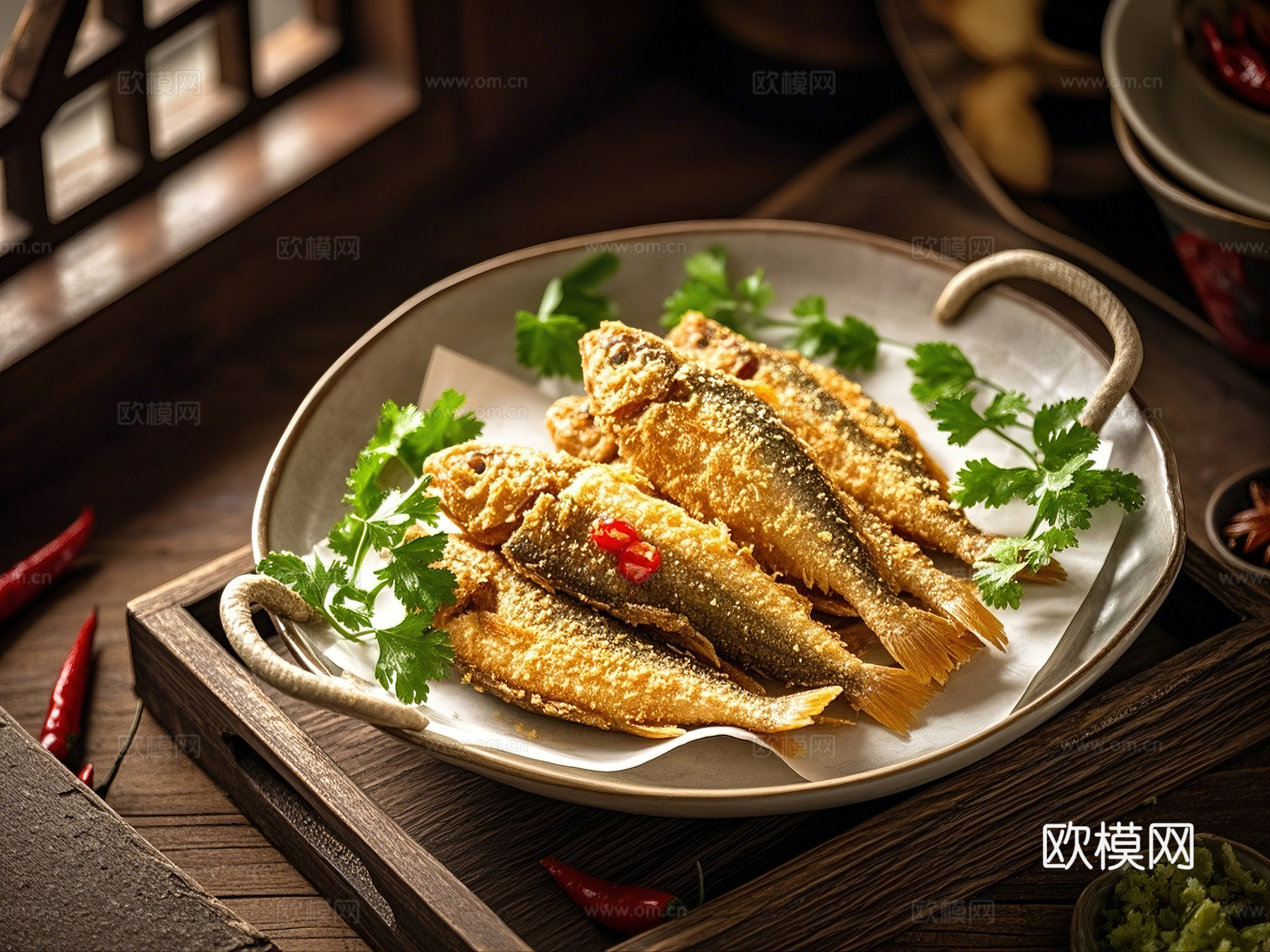 小黄鱼美食海报