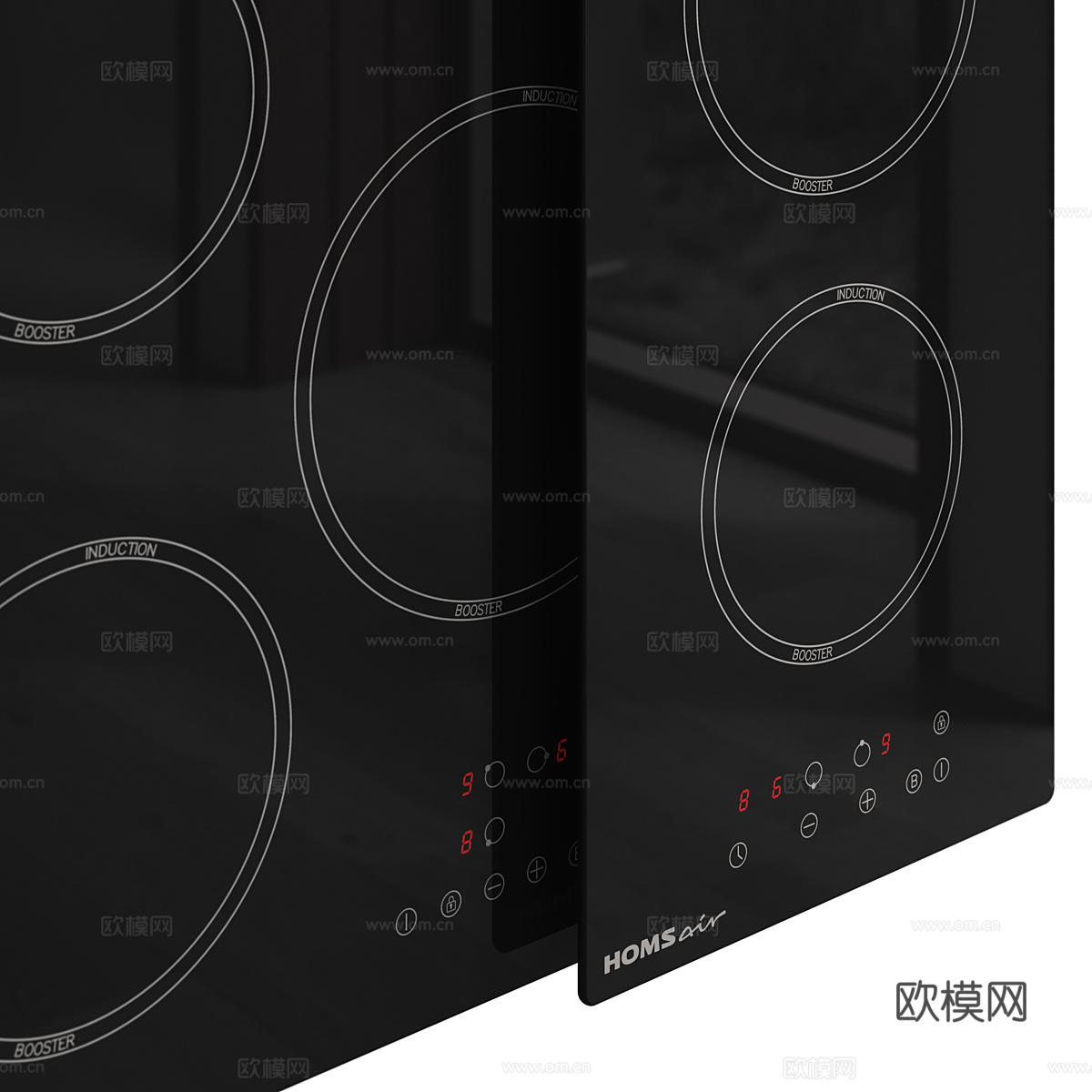 HOMSair 电磁炉3d模型