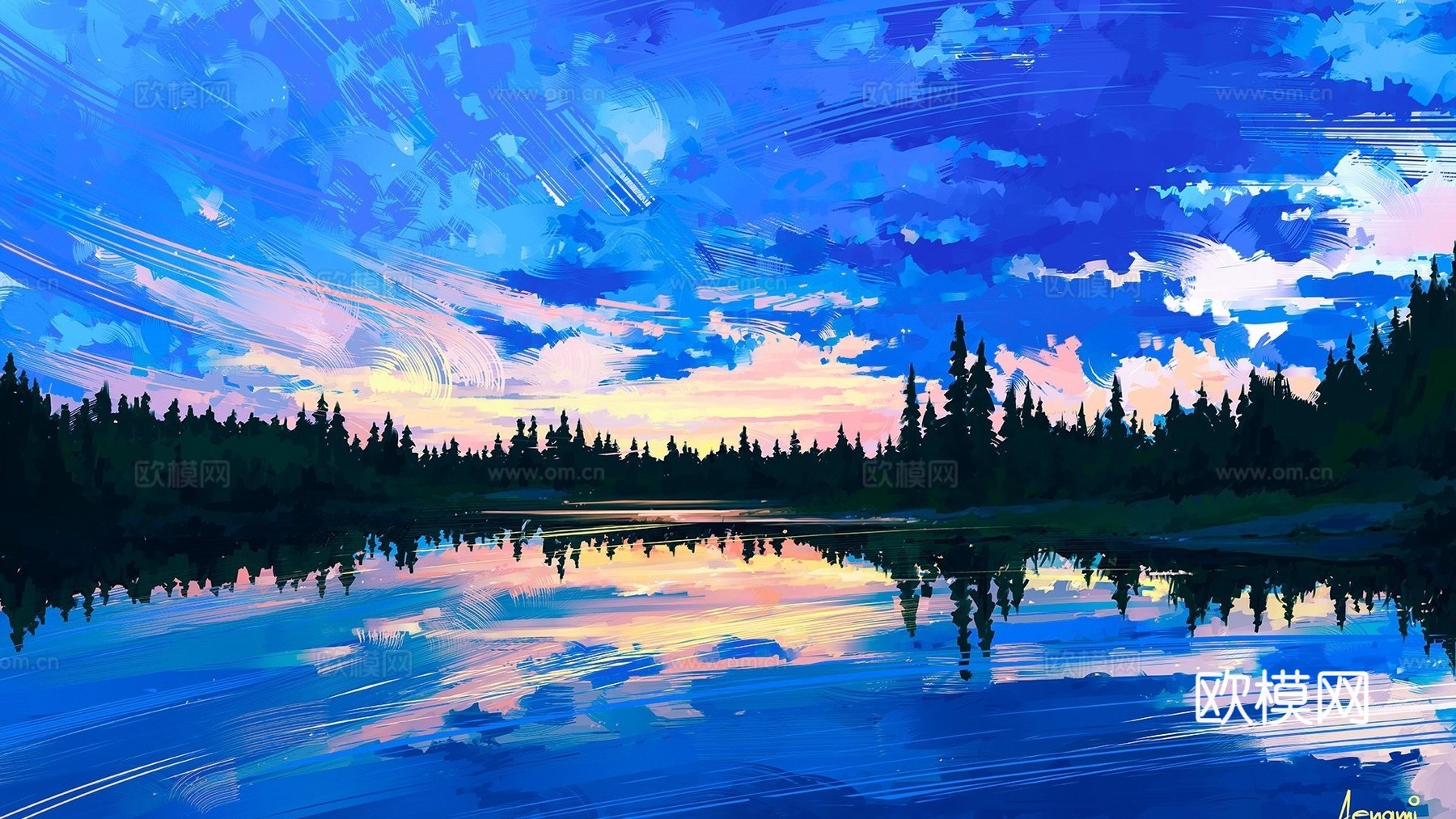 现代挂画