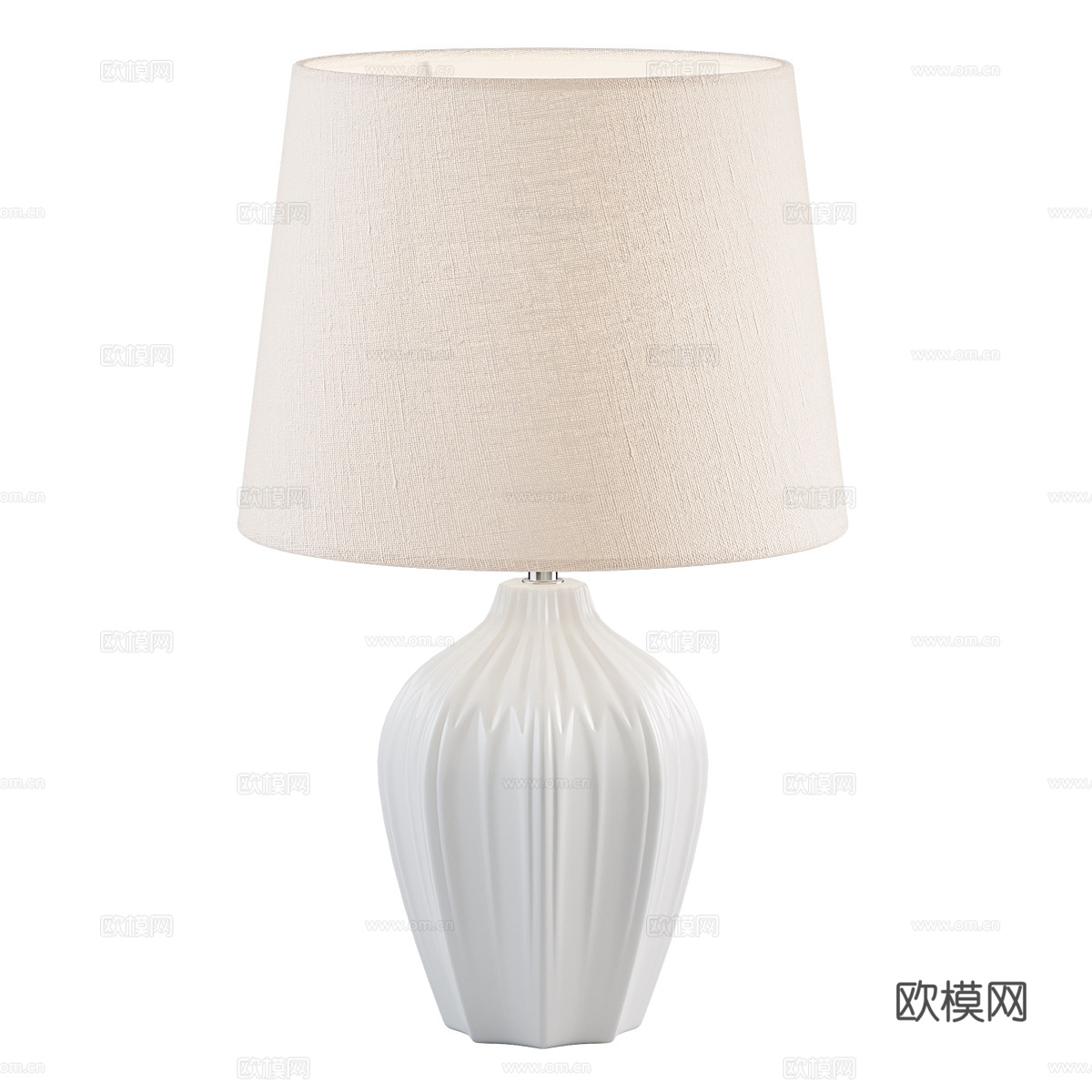 现代简约台灯 台灯 简约台灯 书房台灯 灯3d模型