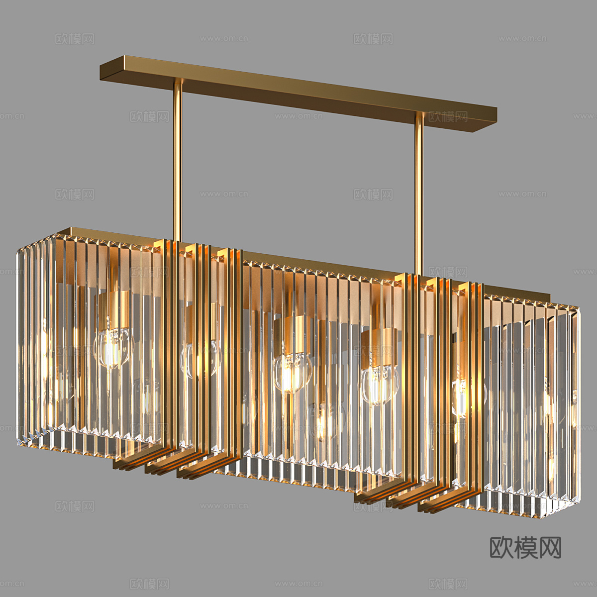 现代简约轻奢吊灯 吊灯 简约吊灯 餐厅吊灯 客厅吊灯3d模型