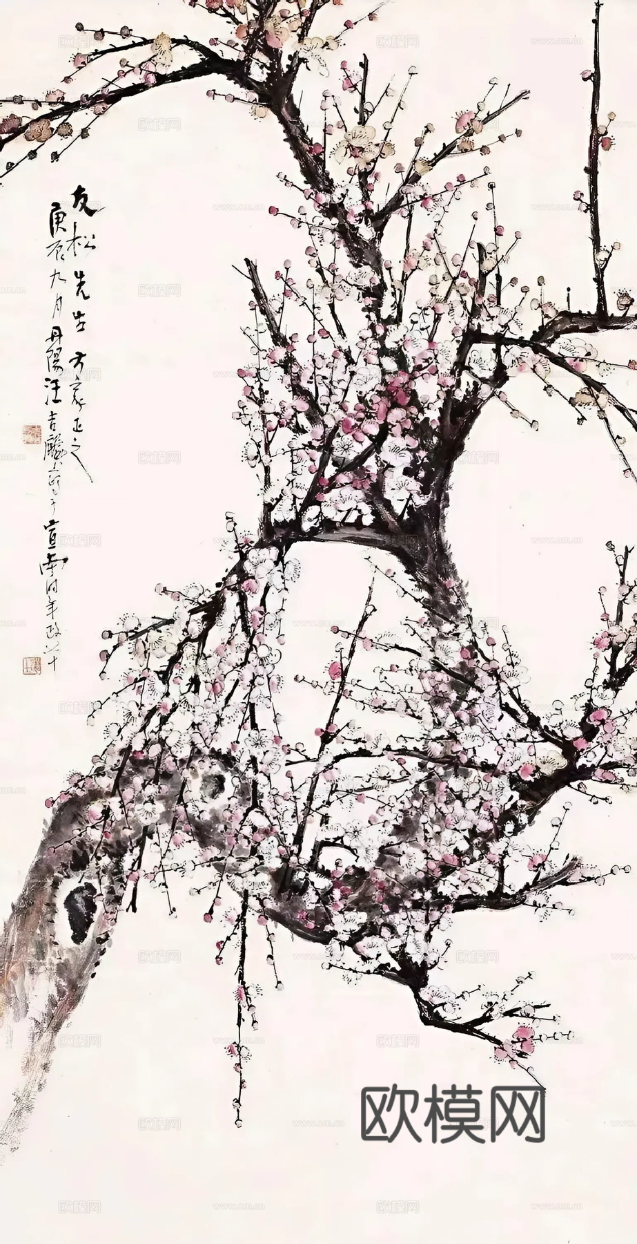 新中式水墨画