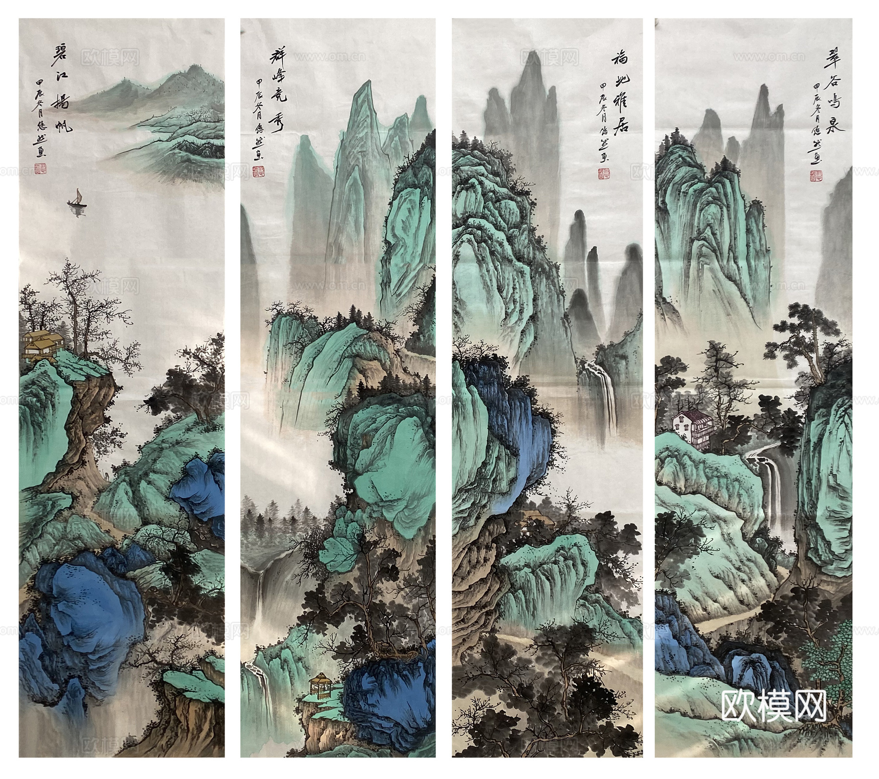 新中式水墨画
