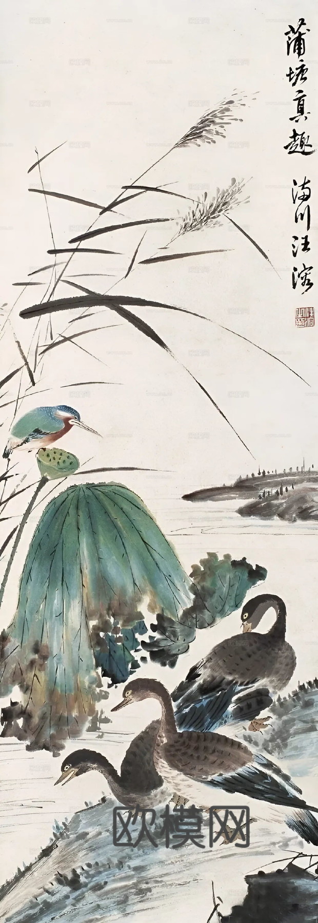 新中式水墨画