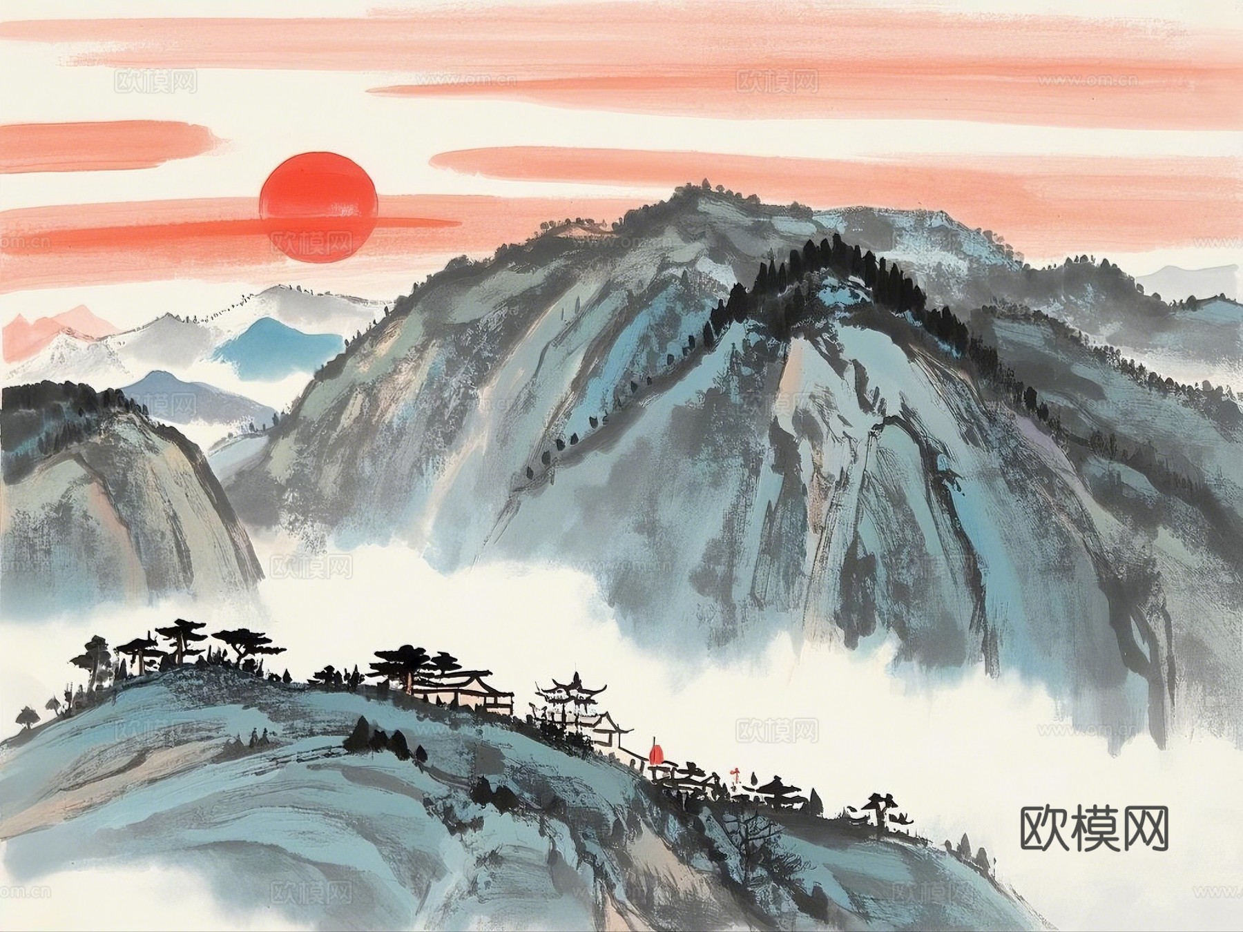 新中式装饰画