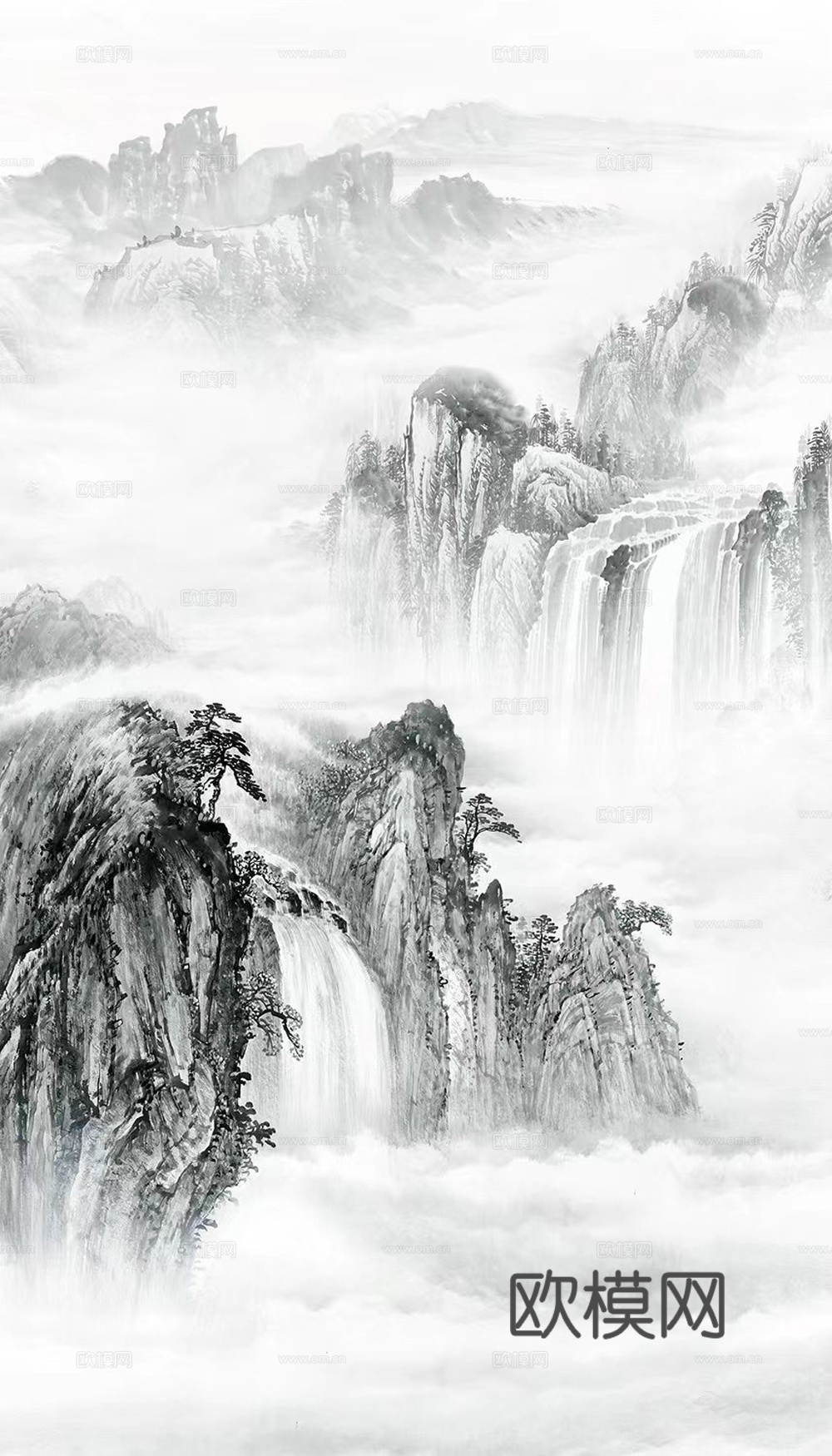 新中式水墨画
