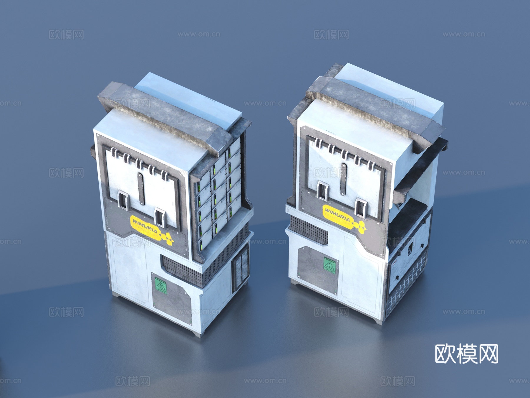 五金件 机械零件 船舱组件3d模型