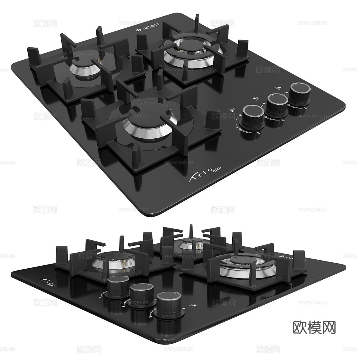 燃气灶3d模型