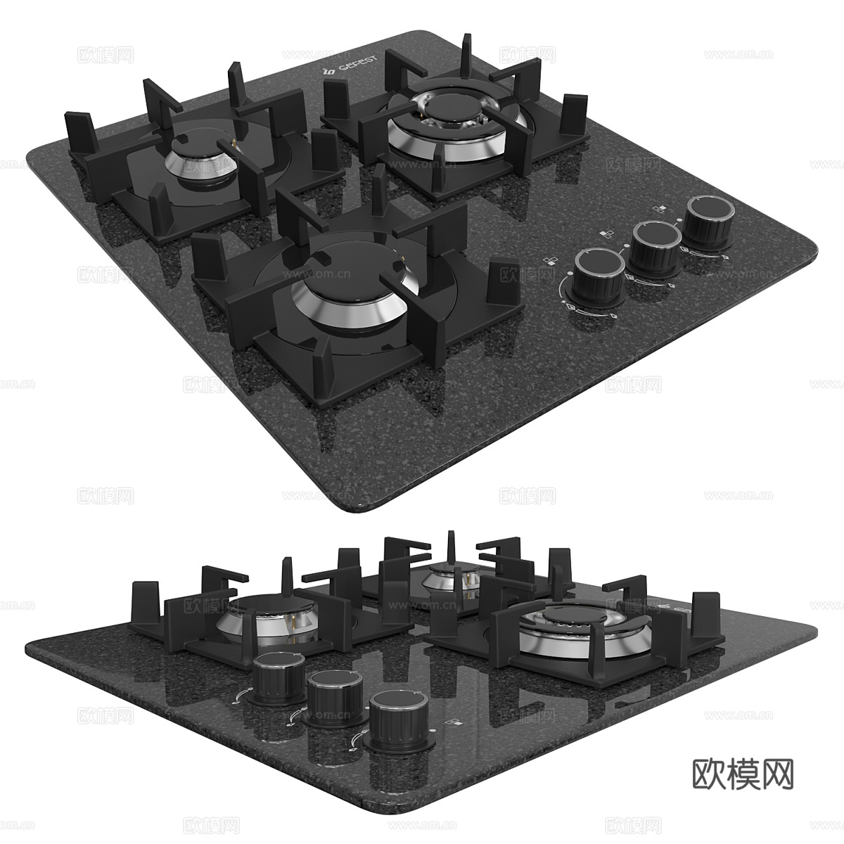 燃气灶3d模型