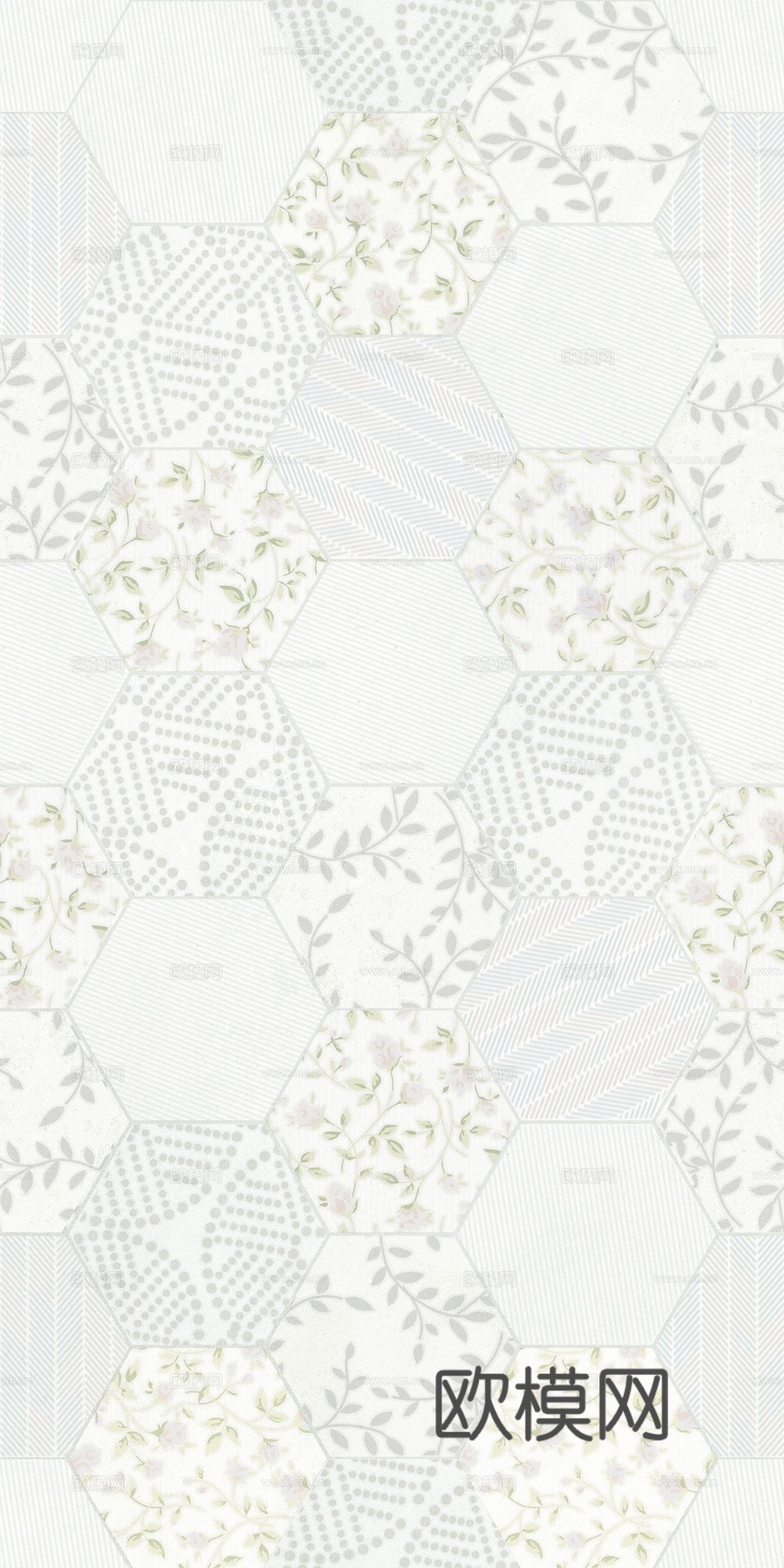无缝小清新瓷砖