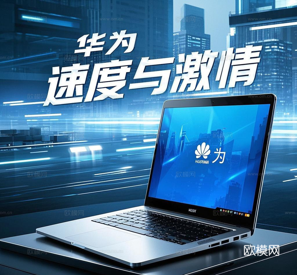 华为手机电脑海报 (