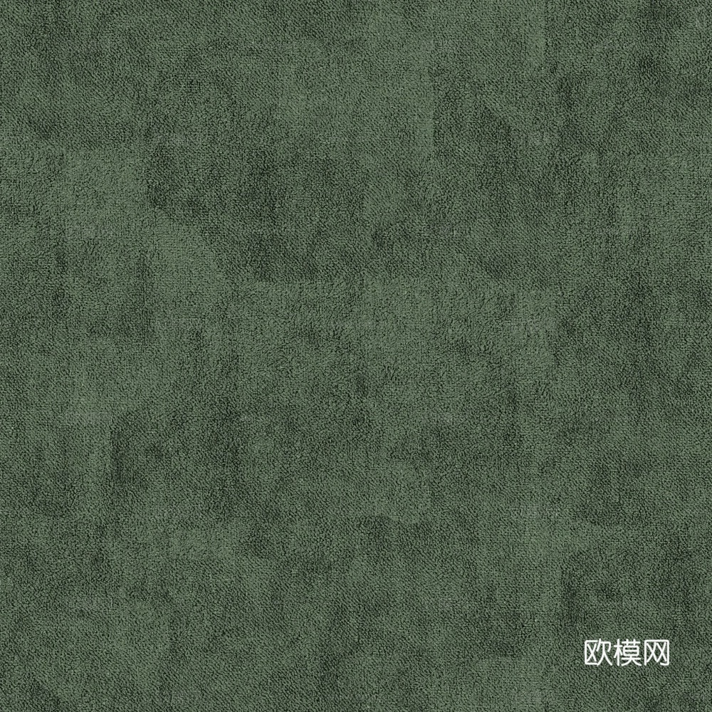 深绿色绒布