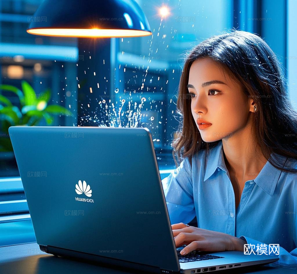 华为手机电脑海报