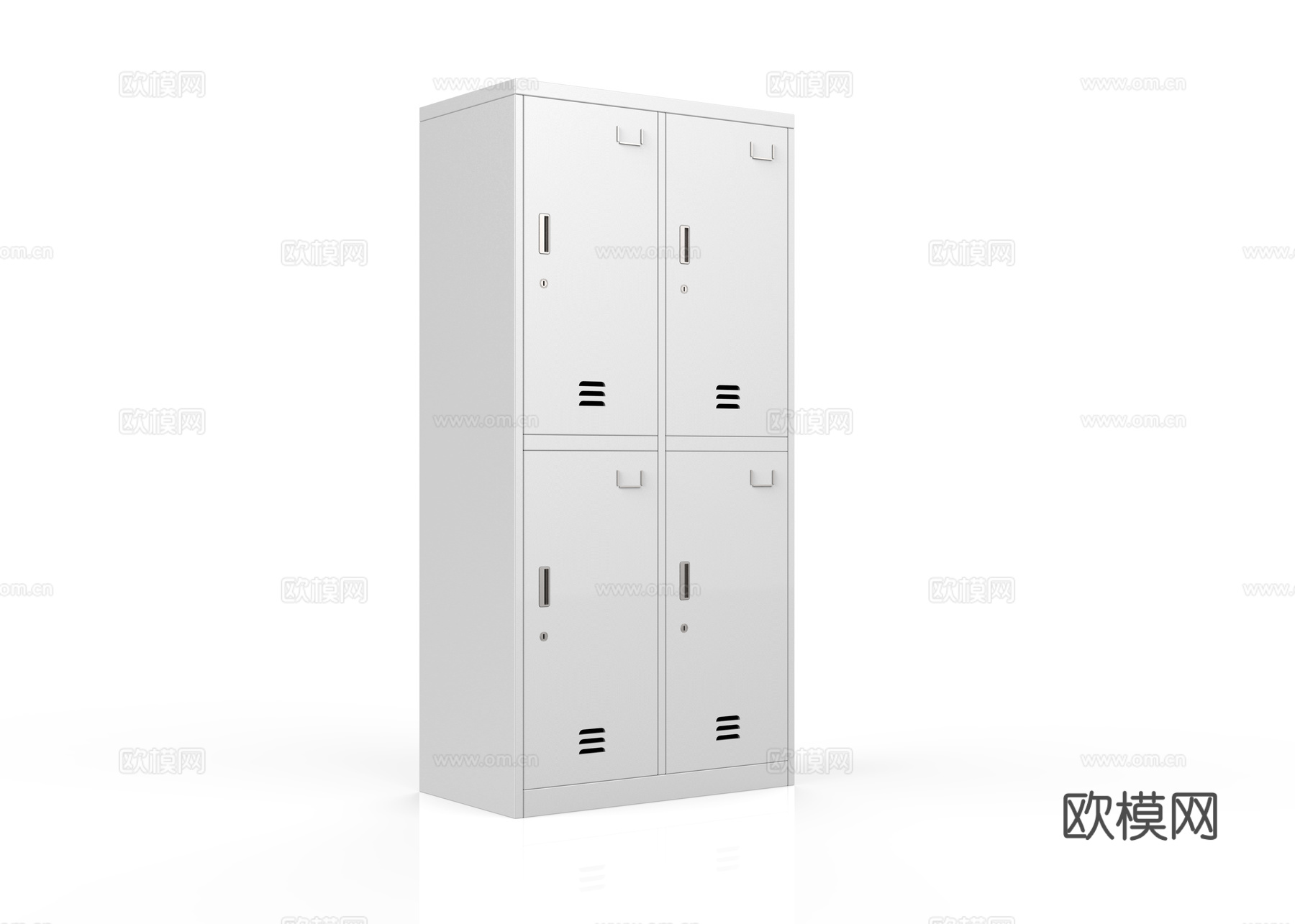 衣柜文件柜3d模型下载（渲染图2）
