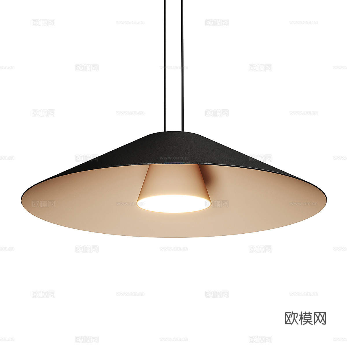 现代意式轻奢 Vibia 装饰吊灯3d模型