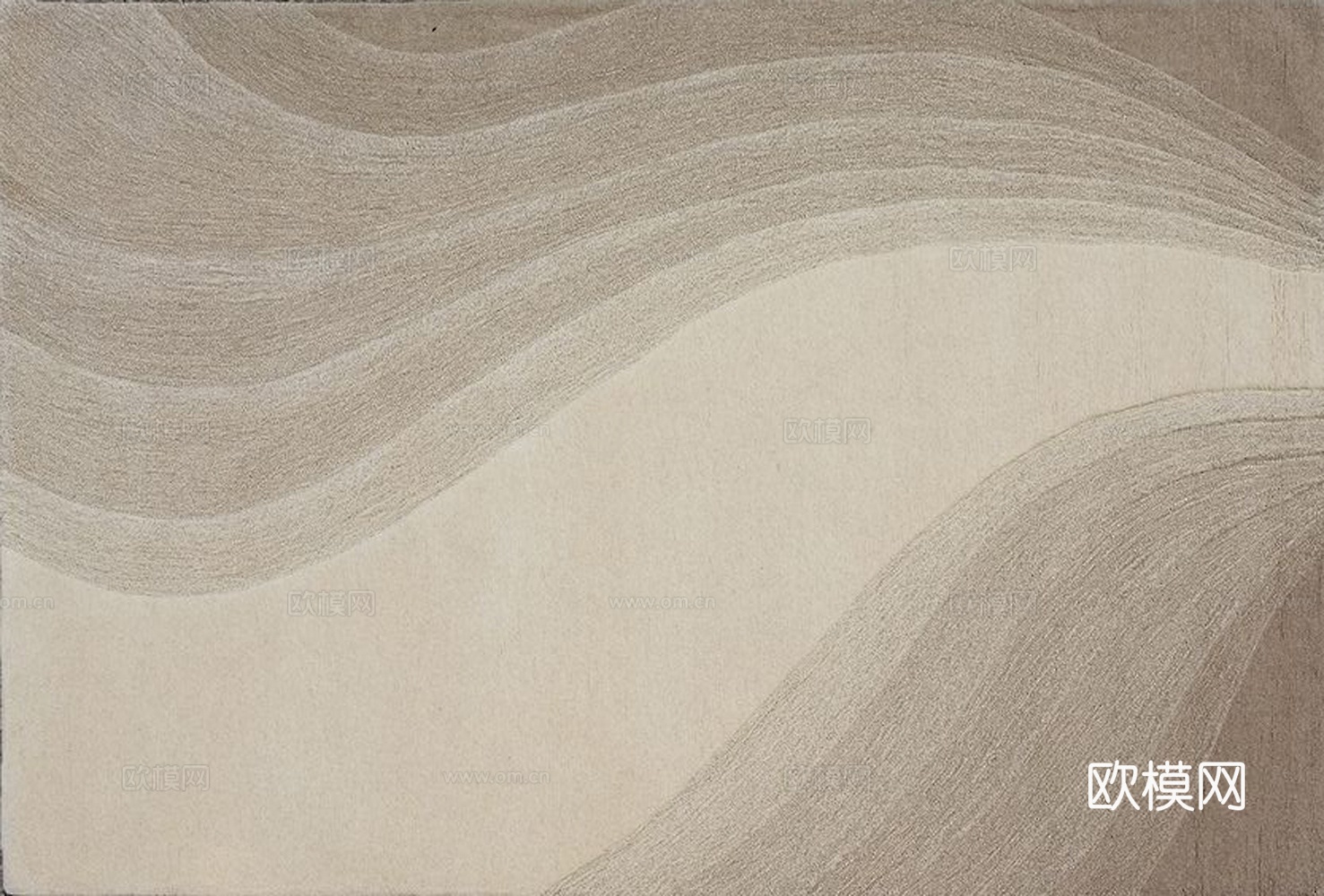 褐色渐变地毯