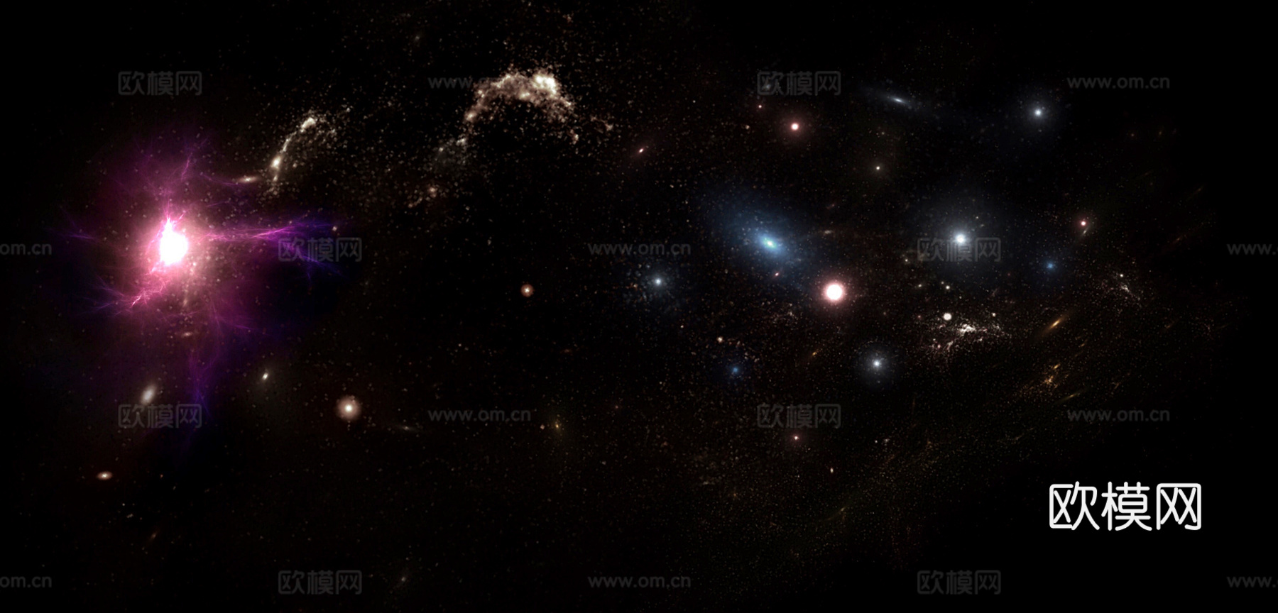 银河系星空