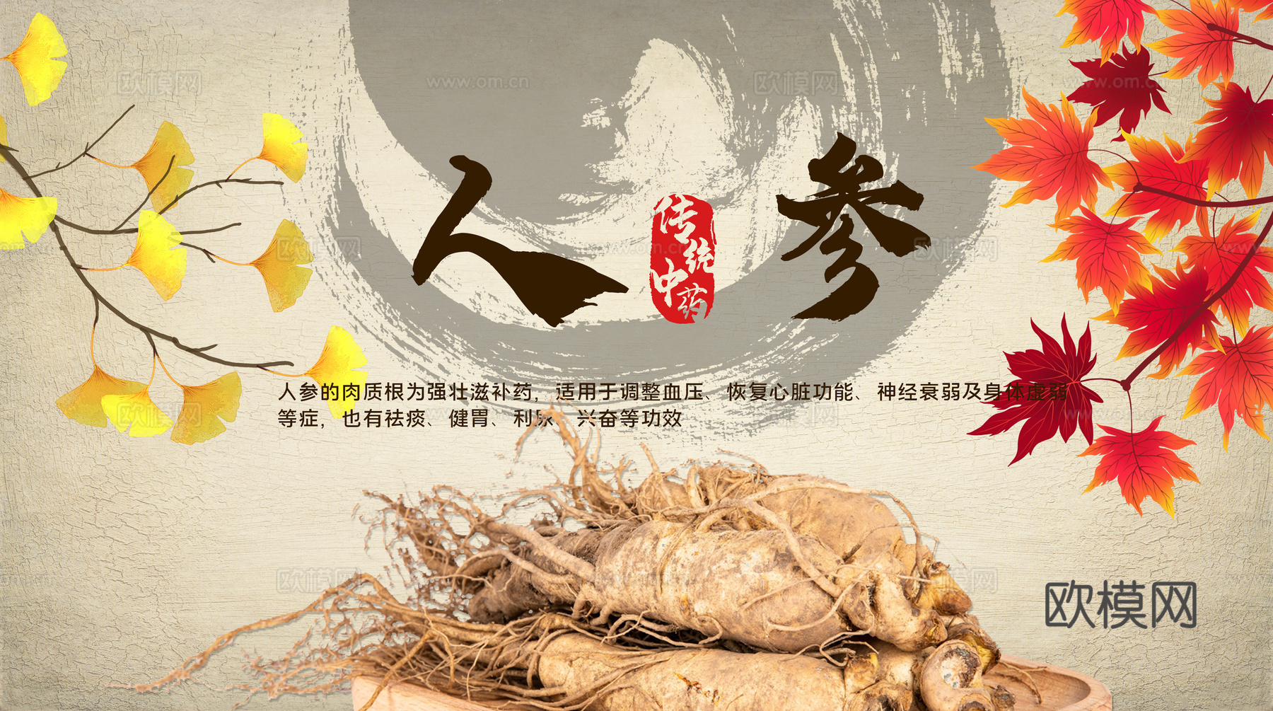传统中药海报