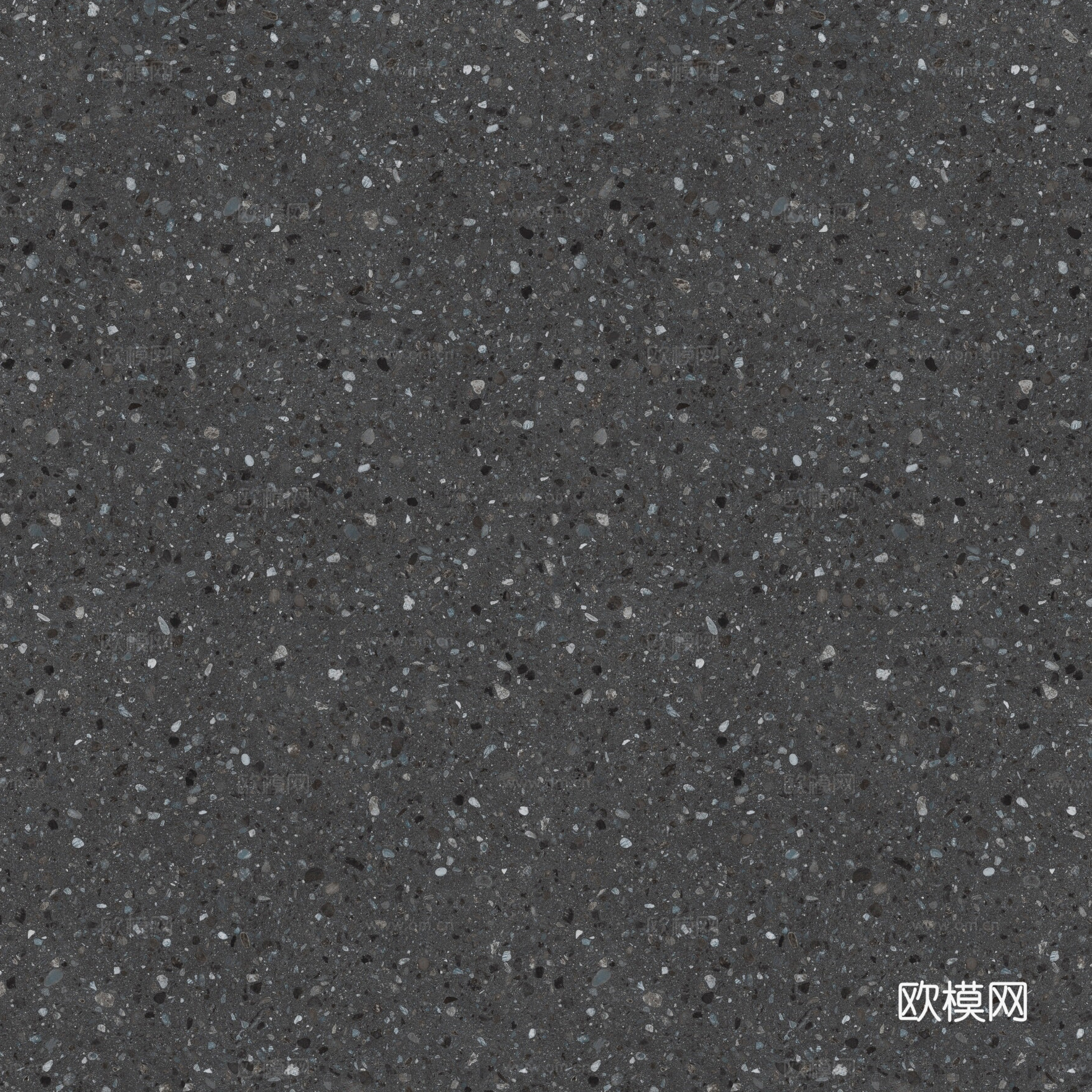 深灰色水磨石