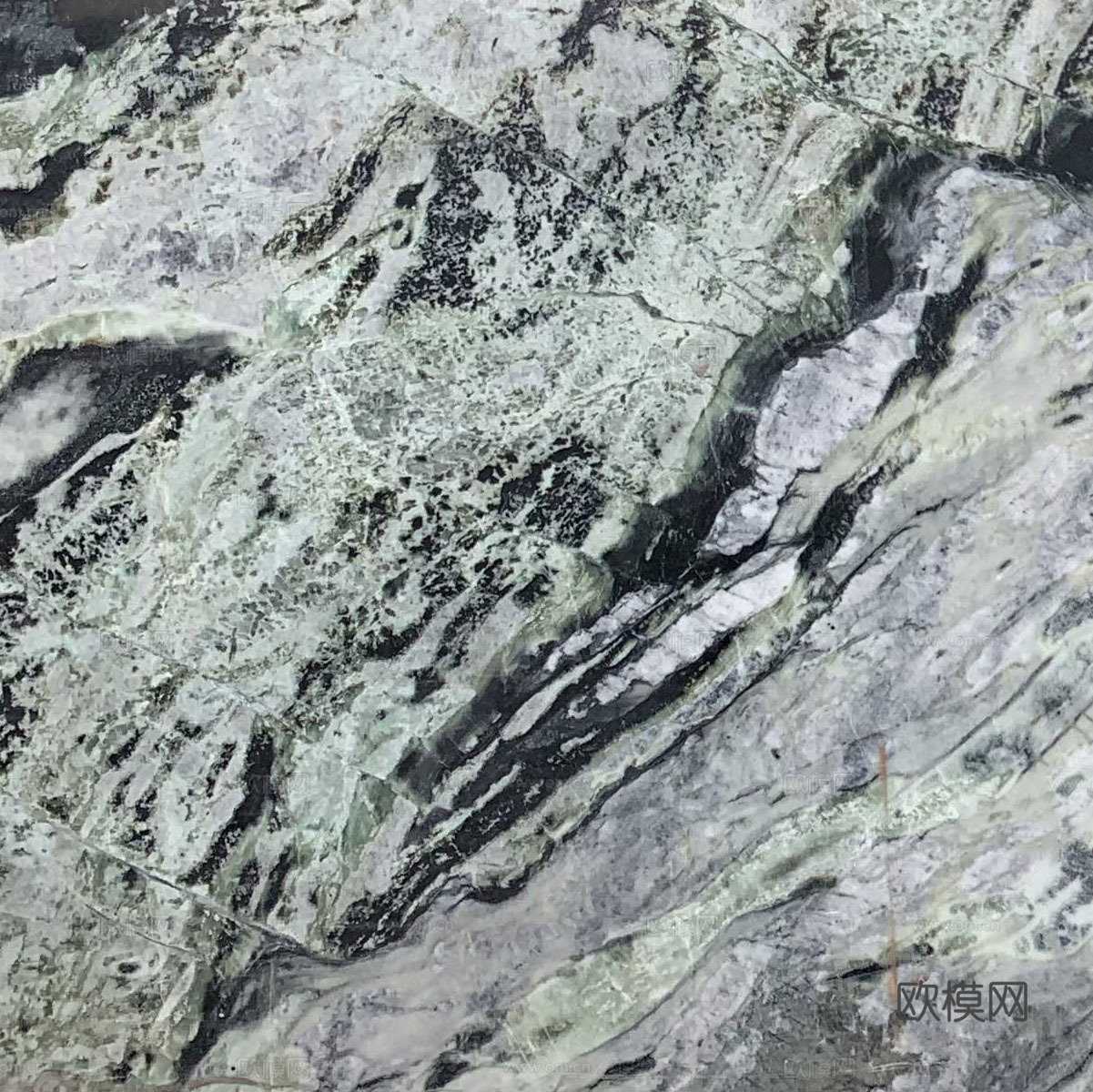 绿色大理石
