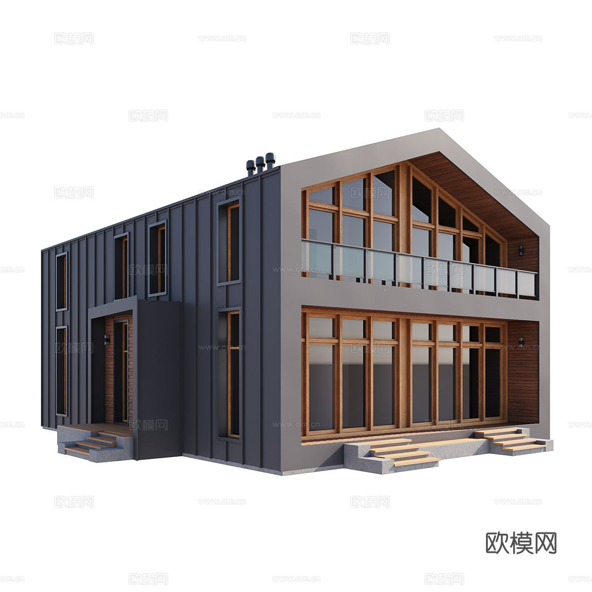 农村自建房3d模型