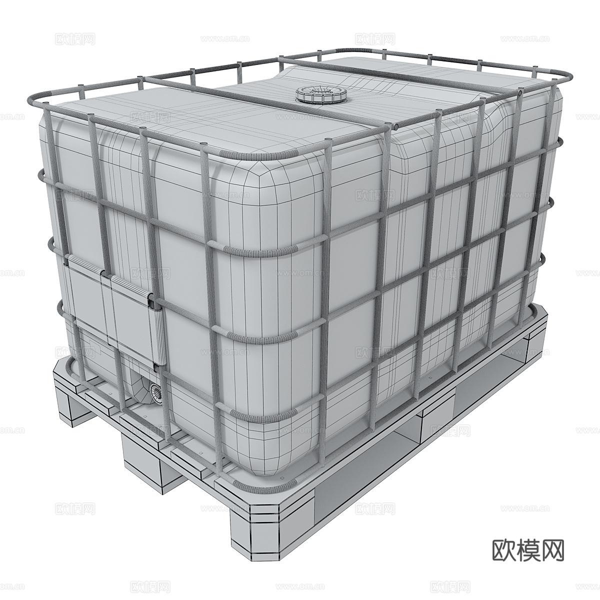 收纳盒 储物箱 拉箱3d模型