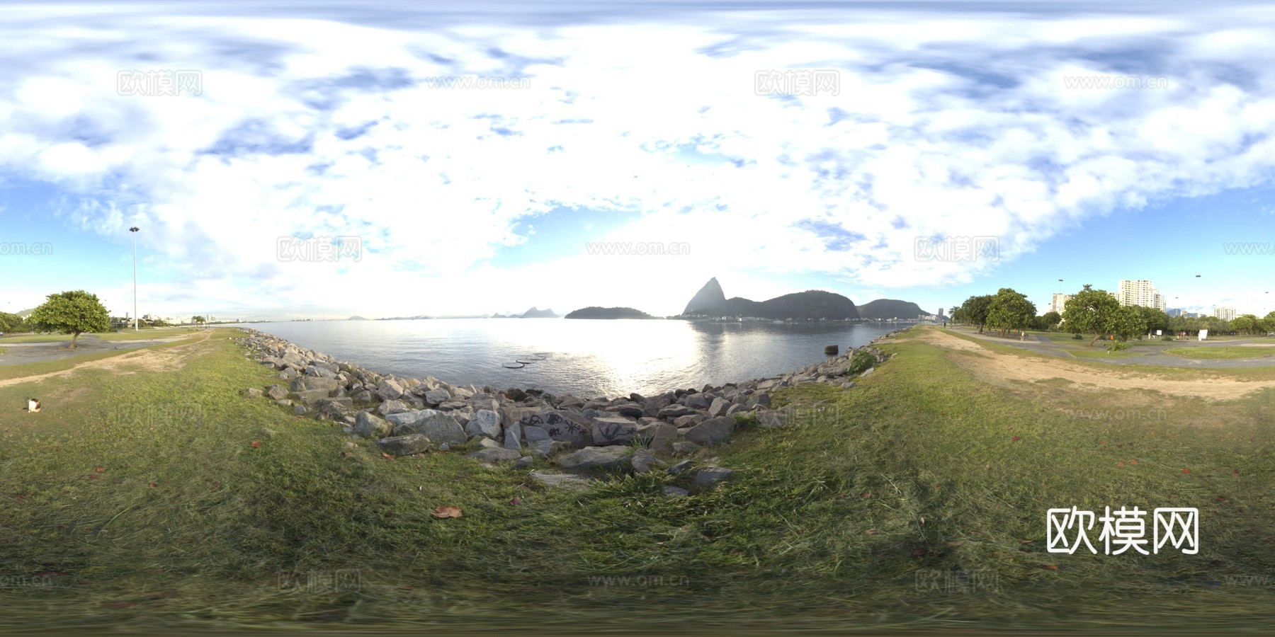 水面 湖景