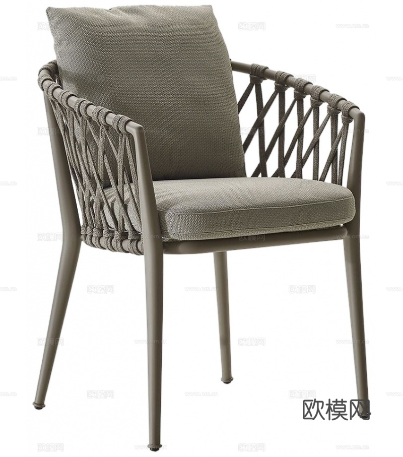 Coffee chair3d模型