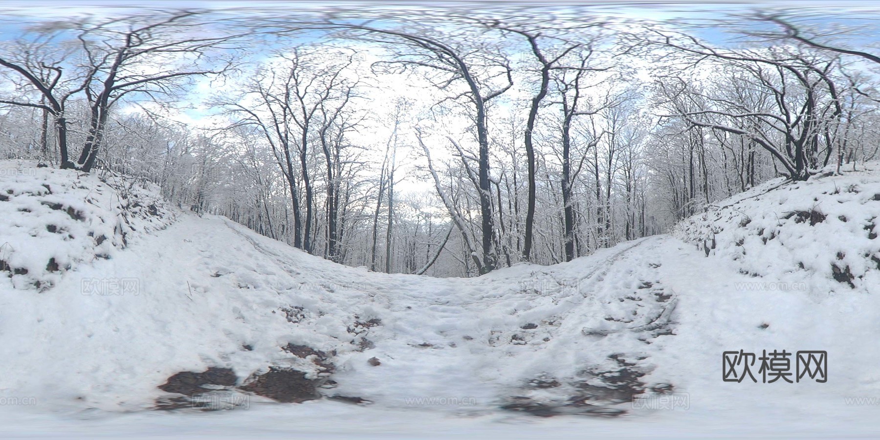 雪地 外景素材