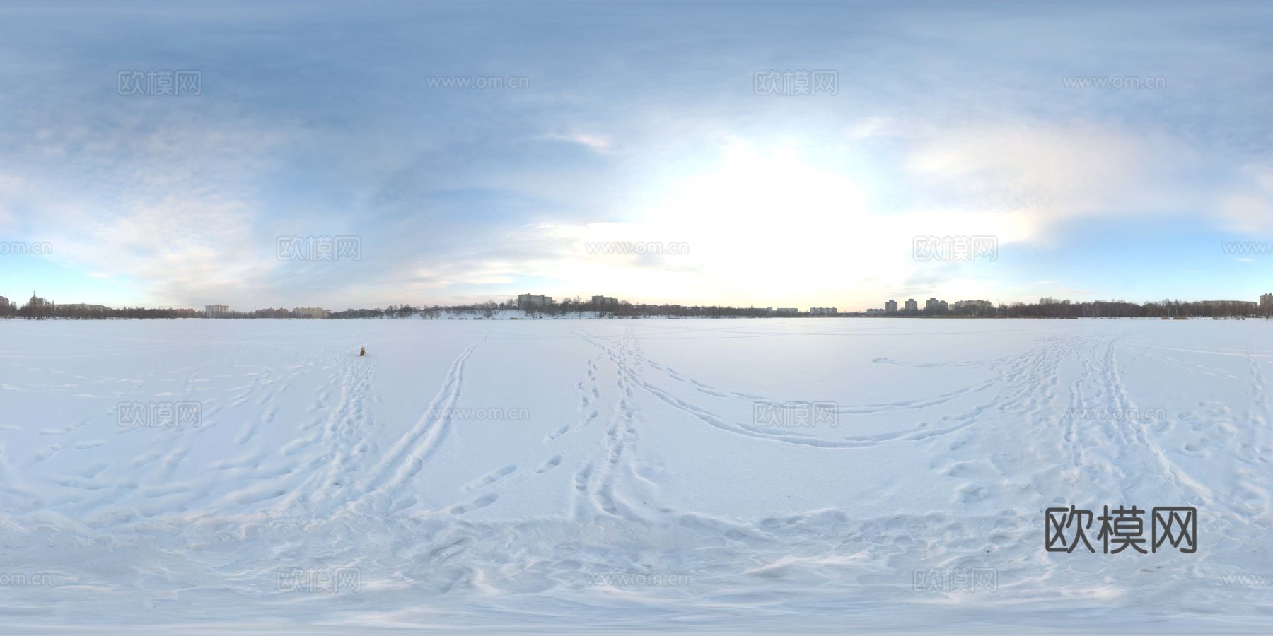 雪地 外景素材