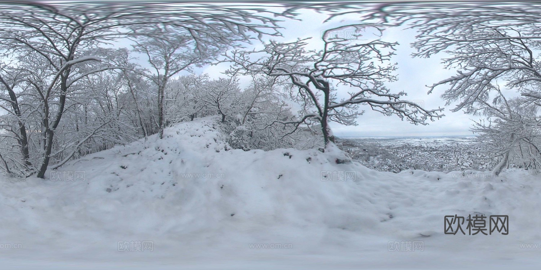 雪地 外景素材
