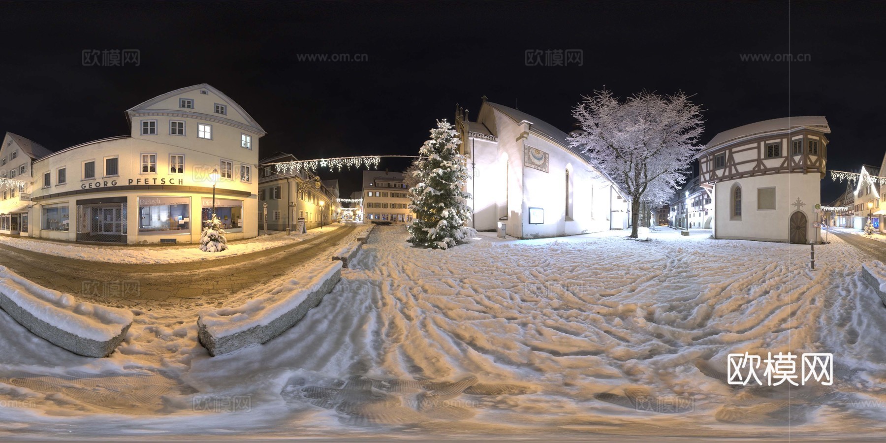 雪地 外景素材