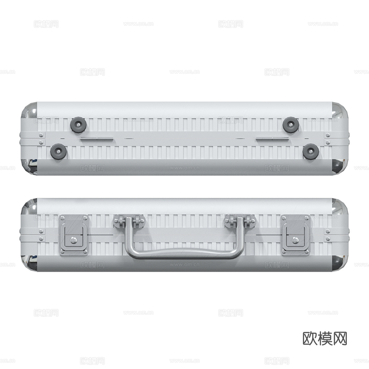 金属手提箱3d模型