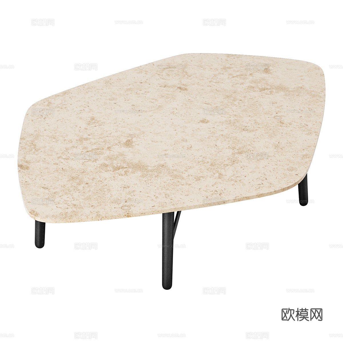 现代意式 Roche Bobois 酒桌3d模型下载（渲染图5）