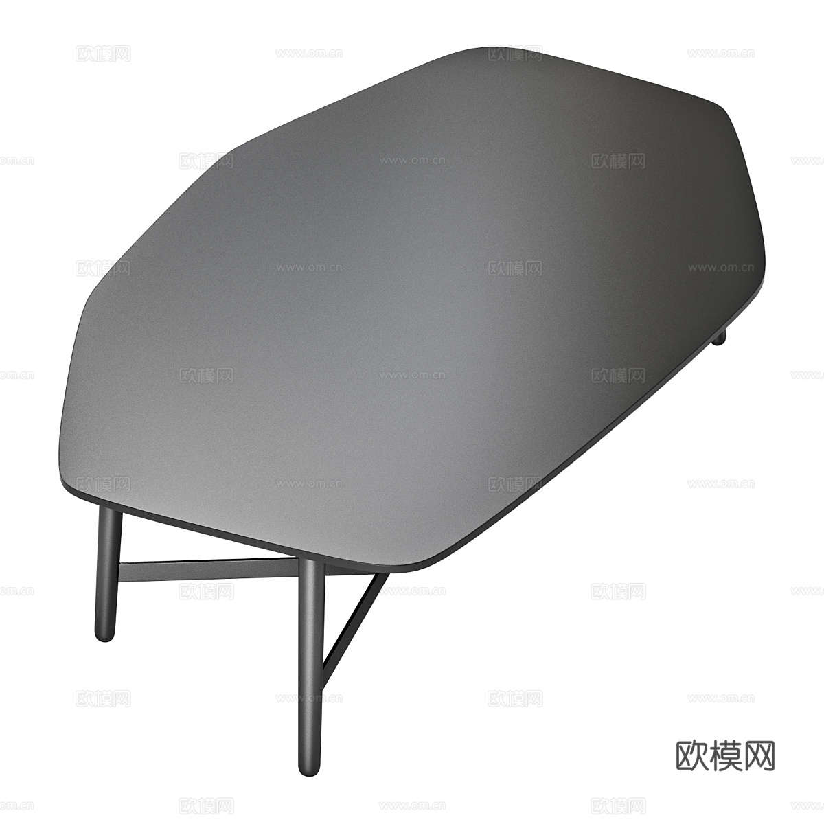 现代意式 Roche Bobois 酒桌3d模型下载（渲染图3）