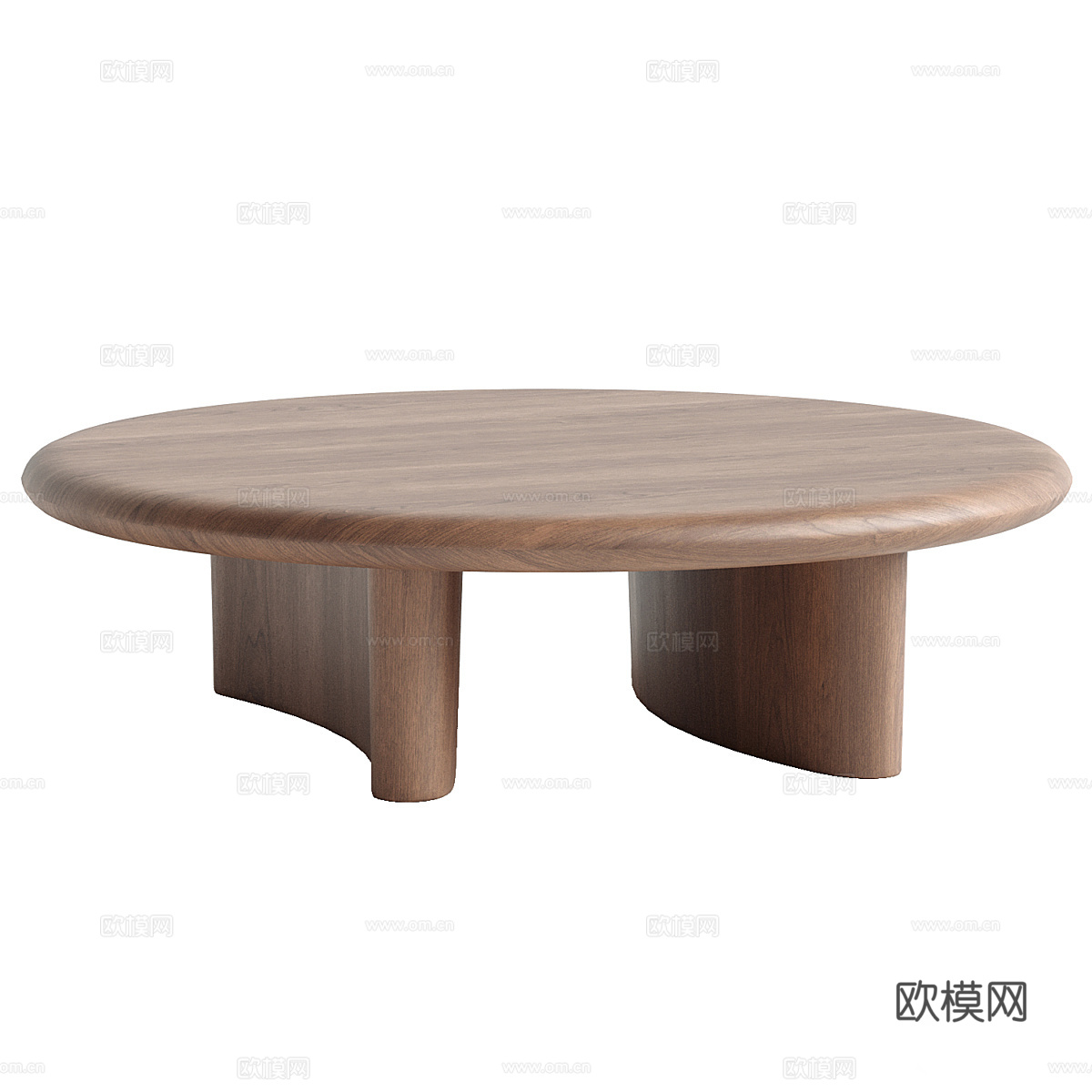 Monument 圆形茶几3d模型下载（渲染图2）