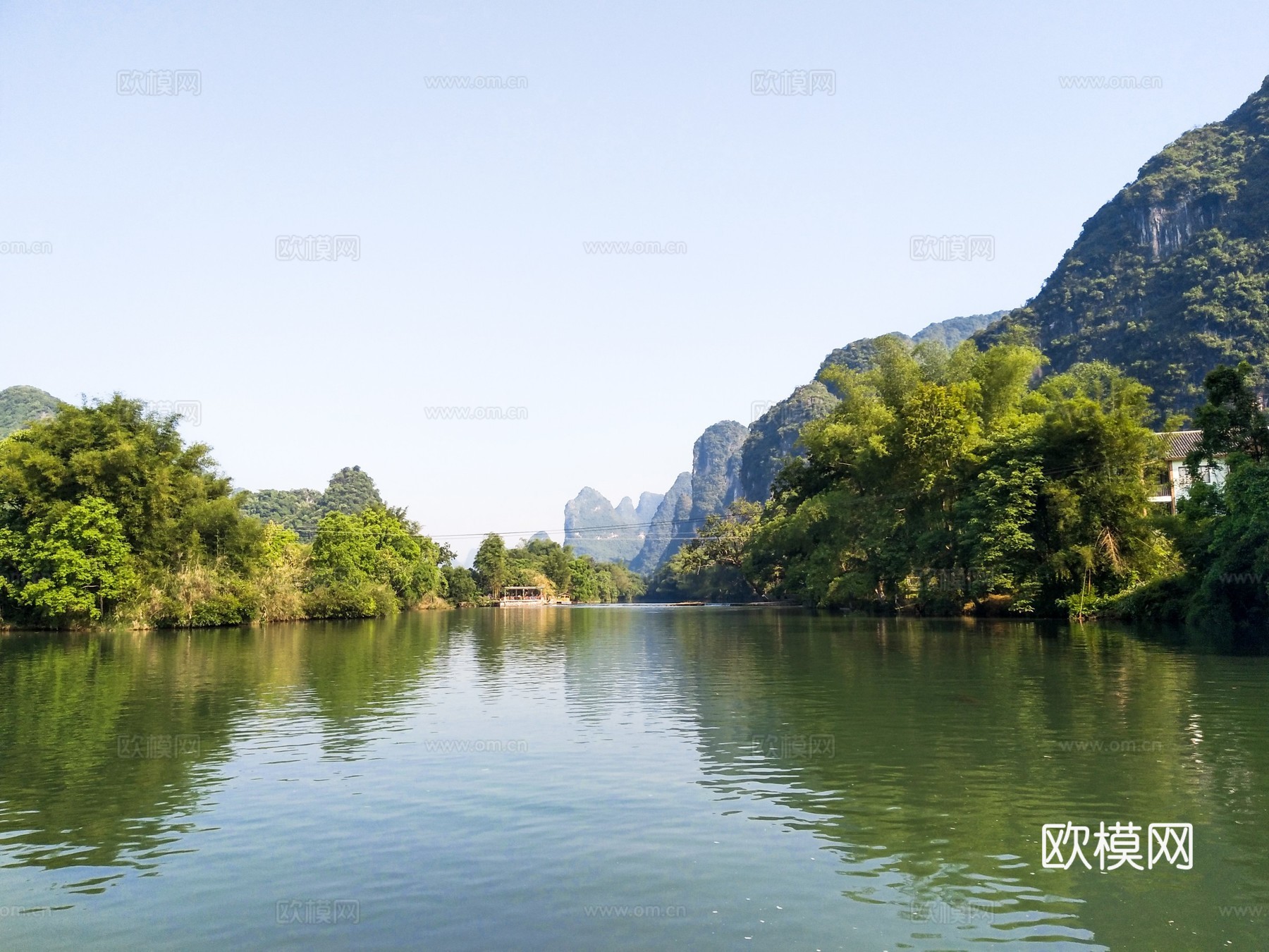 自然风景 山水湖泊