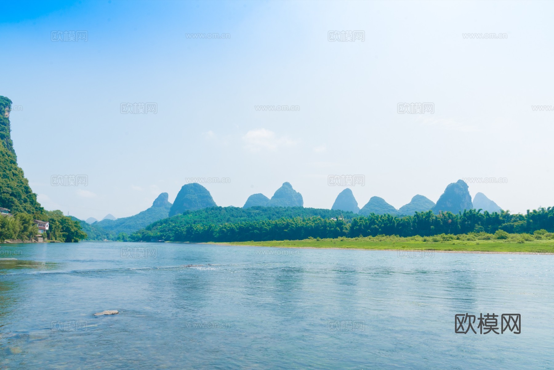 自然风景 山水湖泊