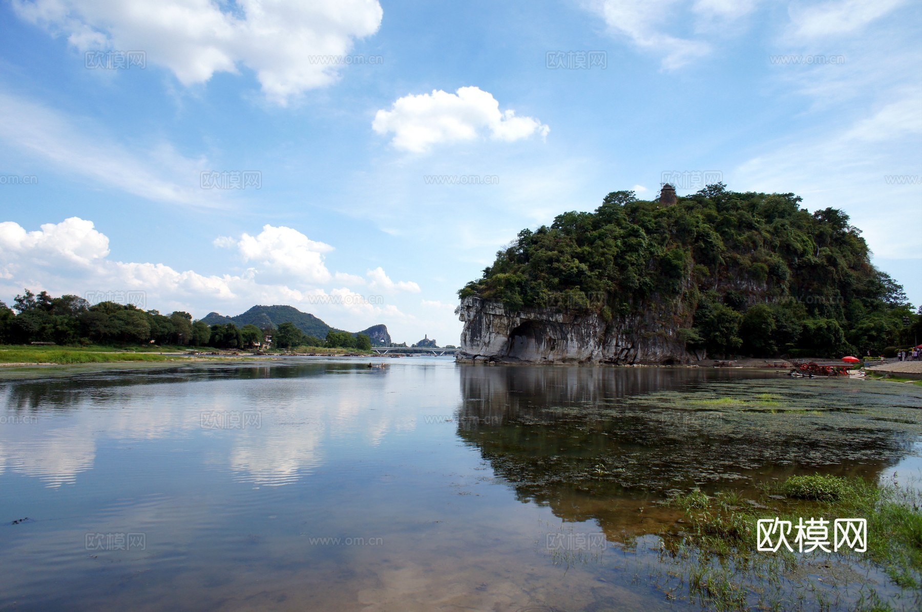 自然风景 山水湖泊