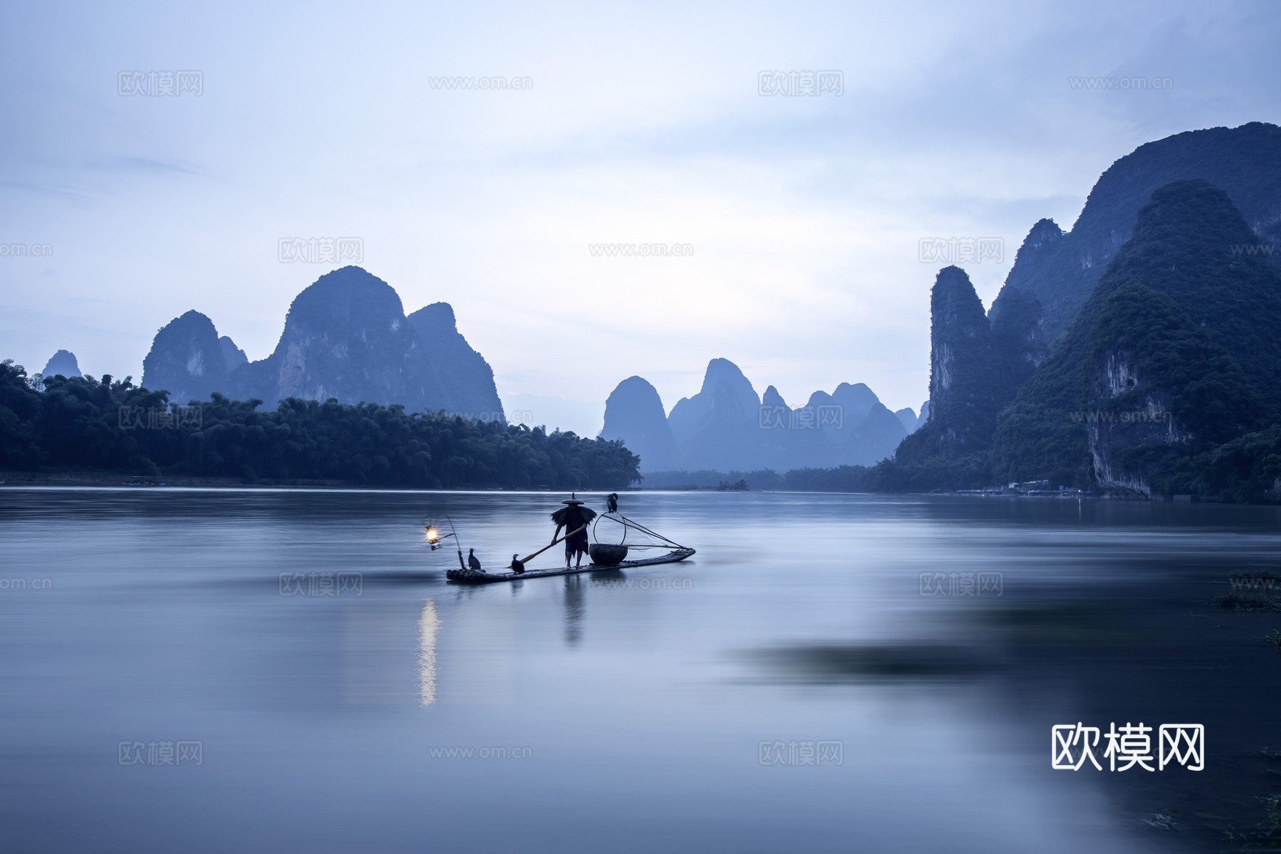 自然风景 山水湖泊