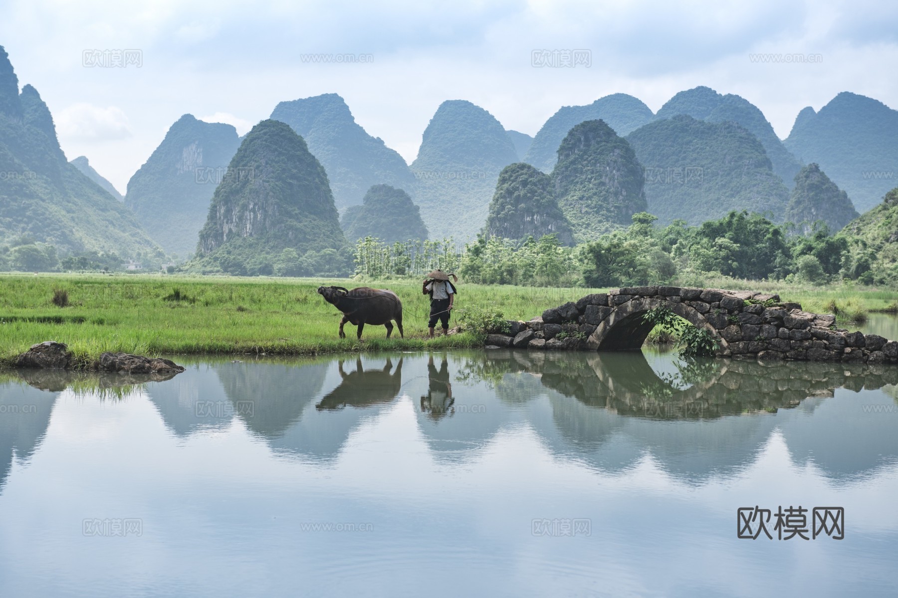 自然风景 山水湖泊