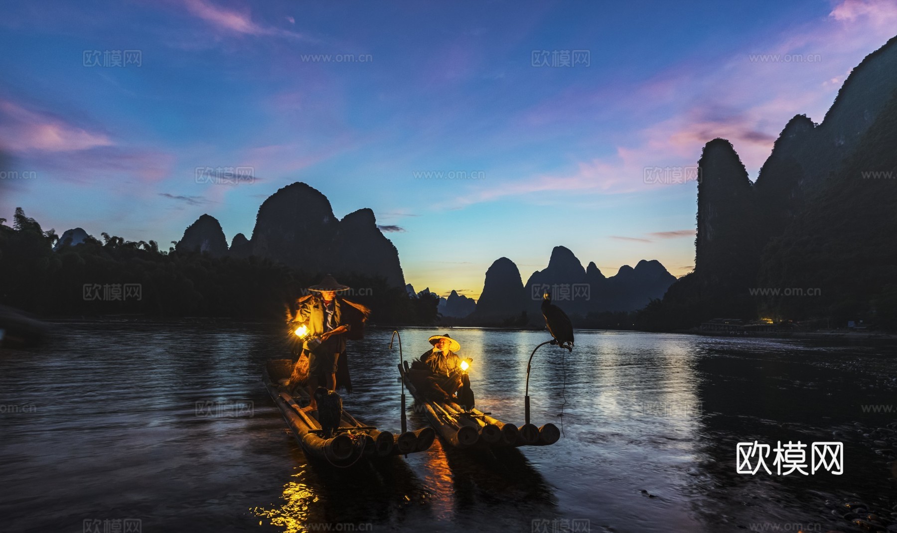自然风景 山水湖泊