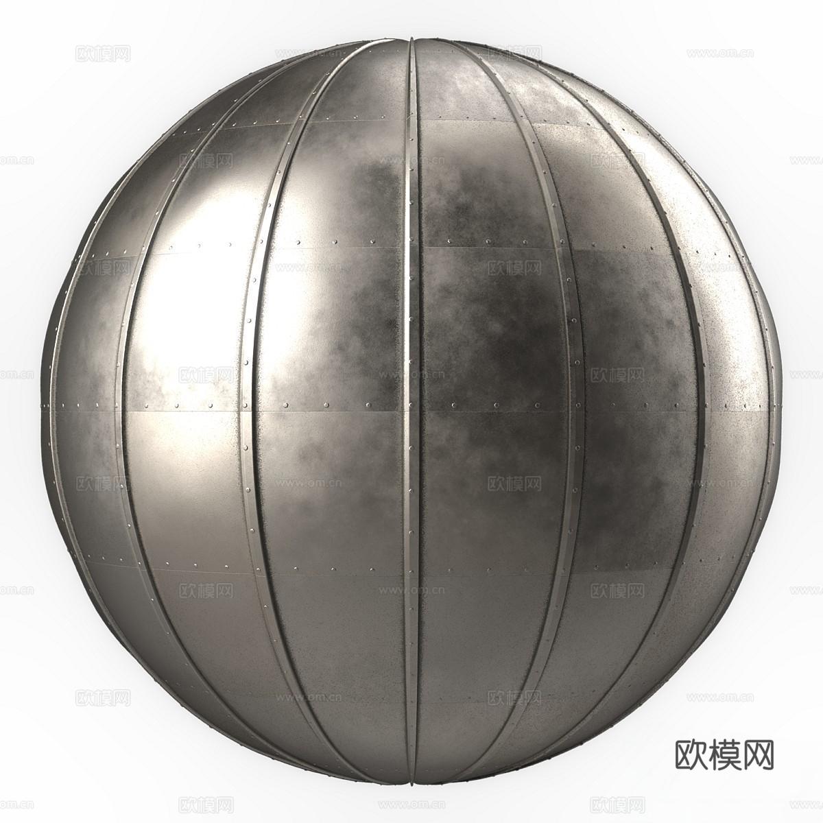 现代金属板 做旧金属 金属板 铜板 不锈钢板 玫瑰金属3d模型