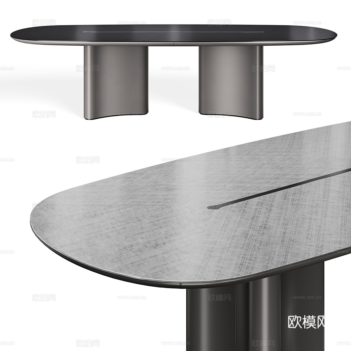 现代意式轻奢 FIFTYFOURMS 餐桌3d模型